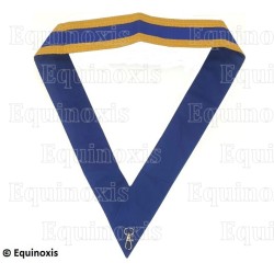 Collerette maçonnique – RER – MESA – Officier de Directoire National – Dos
