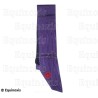 Cordon maçonnique moiré – REAA – 13ème degré – Violet