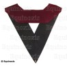 Sautoir maçonnique velours – REAA – 13ème degré – Dos