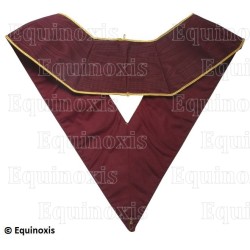 Sautoir maçonnique moiré – GLNF – Petite tenue provinciale – Grand Intendant – Dos