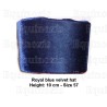 Toque maçonnique en velours – Arche Royale d'Ecosse (ARE) – 3ème Principal – Taille 57