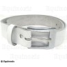 Ceinture maçonnique en cuir – Blanche