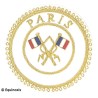 Badge / Macaron GLNF – Grande tenue provinciale – Passé Grand Porte-Etendard – Paris – Brodé main