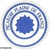 Badge / Macaron GLNF – Petite tenue provinciale – Grand Hospitalier – Picardie Plaine de France – Brodé machine