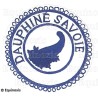 Badge / Macaron GLNF – Petite tenue provinciale – Grand Intendant – Dauphiné Savoie – Brodé main