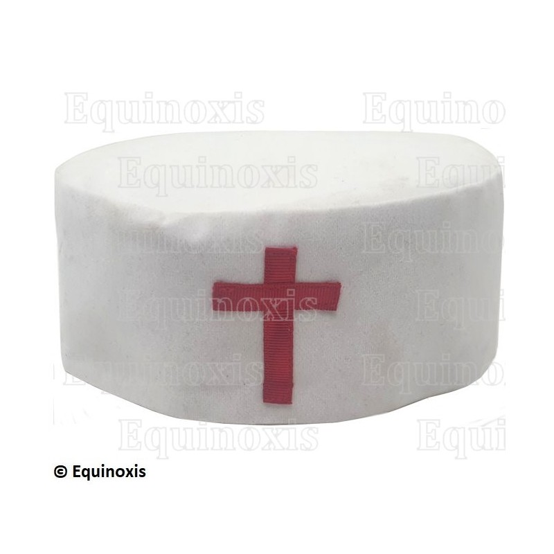 Toque maçonnique – Stricte Observance Templière (SOT) – Commandeur – Taille 62