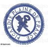Badge / Macaron GLNF – Petite tenue provinciale – Grand Archiviste – Picardie - Plaine de France – Brodé main