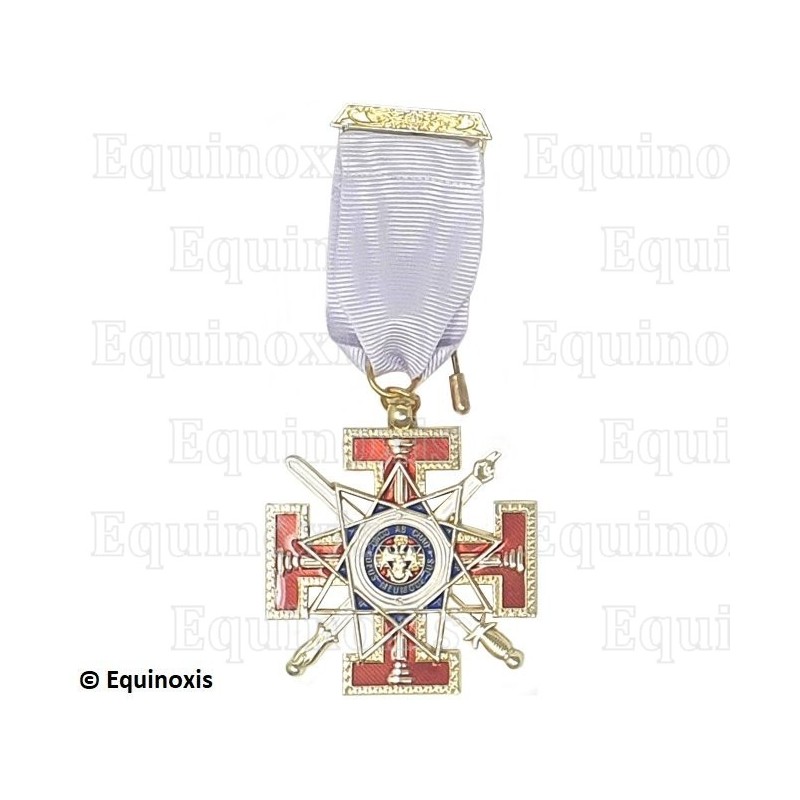 Médaille maçonnique – REAA – 33ème degré – Grand Croix – Avec ruban