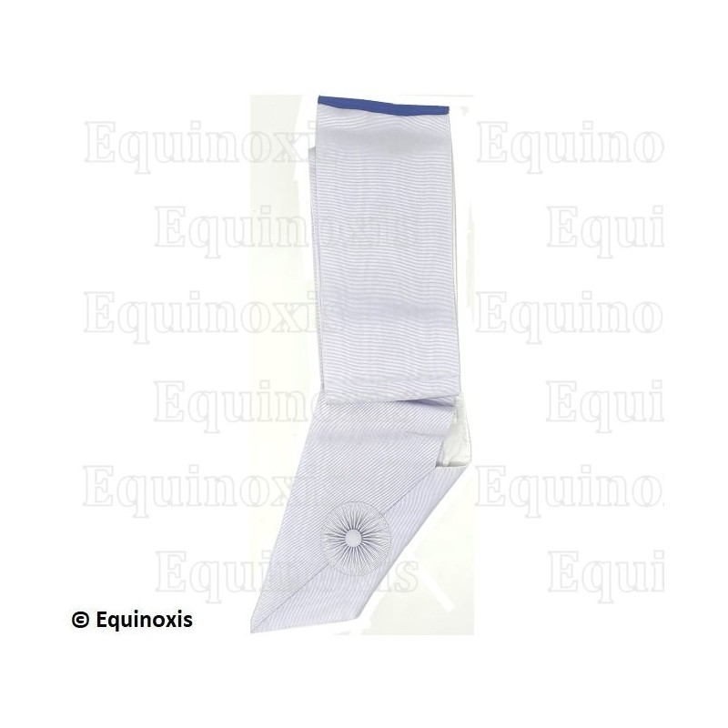 Baudrier martiniste moiré – Blanc – Filiation russe