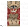 Tapis de Loge maçonnique – REAA – 30ème degré – 100 cm x 50 cm