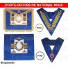 Ensemble GLNF complet avec porte-décors national – Petite tenue + Grande tenue nationales – Brodées main