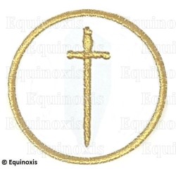 Badge / Macaron GLNF – Grande tenue nationale – Grand Tuileur – Brodé machine