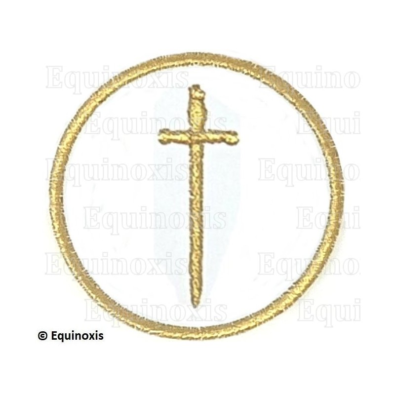 Badge / Macaron GLNF – Grande tenue nationale – Grand Tuileur – Brodé machine