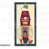 Tapis de Loge maçonnique – Rite Emulation – 2ème degré – 160 cm x 80 cm