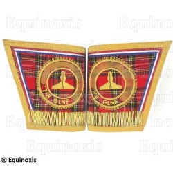 Gantelets Rite Standard d'Ecosse (RSE) – Premier Surveillant – Brodés machine