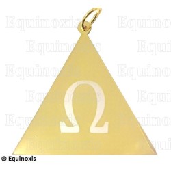 Bijou maçonnique de grade – REAA – 19ème degré – Grand Pontife / Sublime Ecossais – Verso
