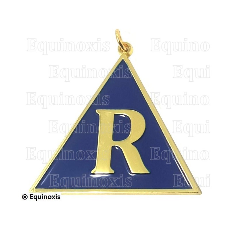 Bijou maçonnique de grade – REAA – 20ème degré – Maître Ad Vitam