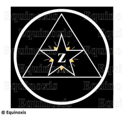 Cartouche maçonnique – REAA – 4ème degré – 60 cm x 60 cm