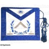 Tablier maçonnique en cuir – Rite York – Vénérable Maître – 1