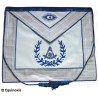 Tablier maçonnique en cuir – Rite York – Passé Vénérable Maître – 2