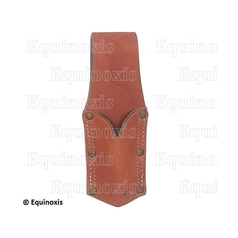 Porte-épée cuir – Porte-épée cuir beige pour épée fine
