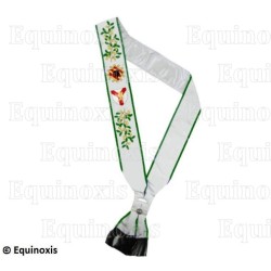 Cordon maçonnique moiré – Rite Moderne d'Ecosse – Chevalier