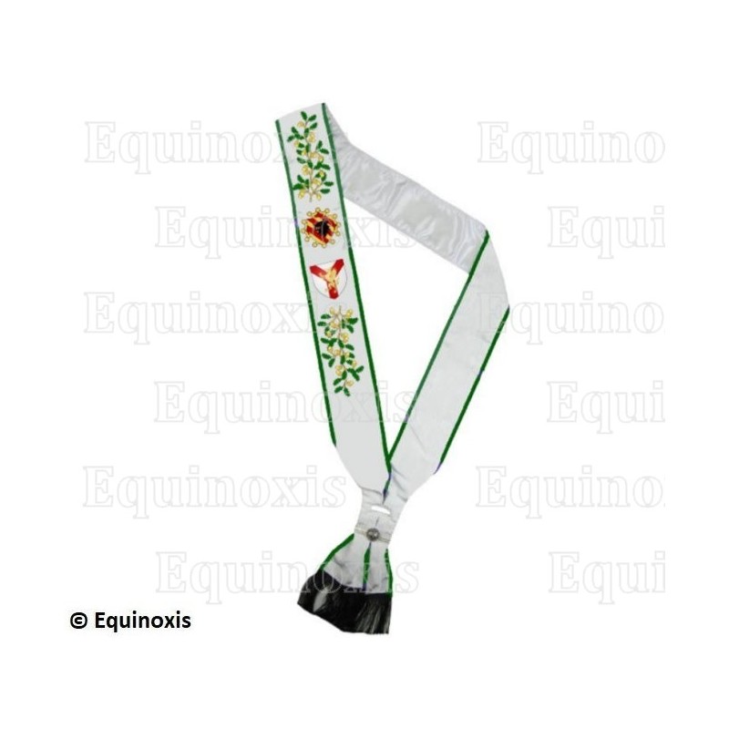 Cordon maçonnique moiré – Rite Moderne d'Ecosse – Chevalier