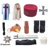 Ensemble maçonnique avec sacoche – Knights Templar (KT) – Chevalier Templier – 1