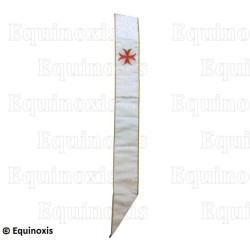 Cordon maçonnique moirée – CBCS – Croix templière