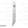 Cordon maçonnique moirée – CBCS – Croix templière