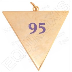 Bijou maçonnique de grade – Memphis-Misraïm – 95ème degré 