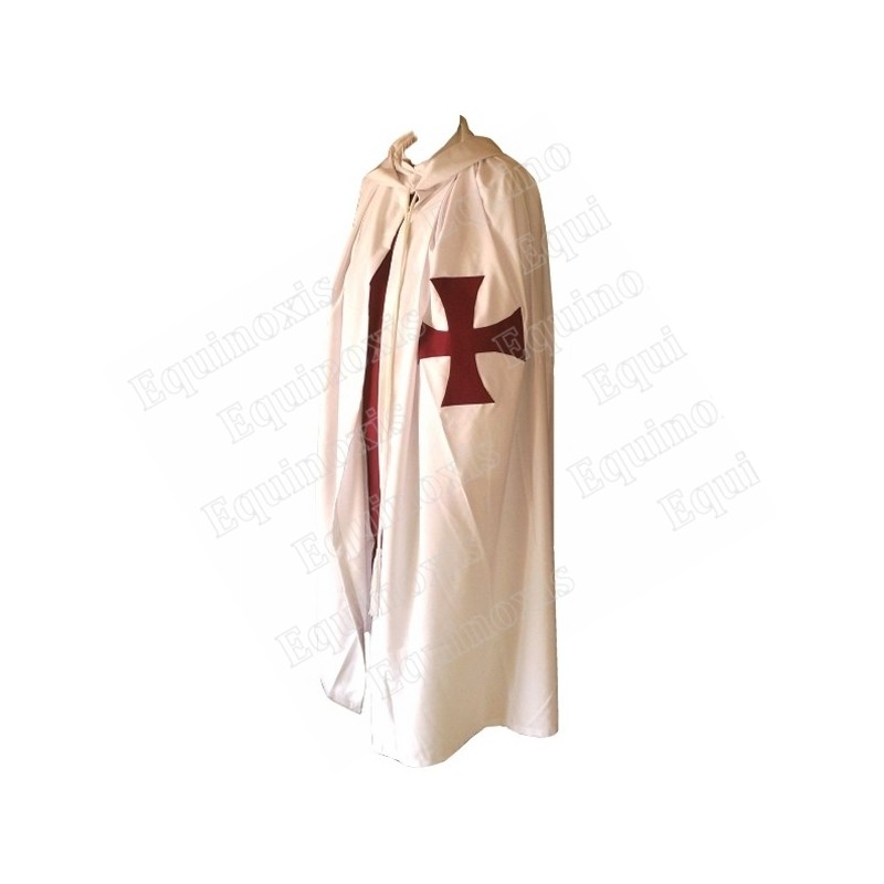 Manteau templier – Knights Templar (KT) – Manteau blanc avec croix du Temple