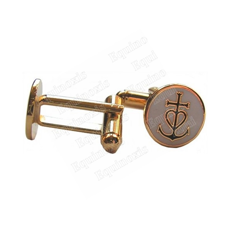 Boutons De Manchette Croix De Camargue En étain - Fait Main En France, Coffret Cadeau Inclus