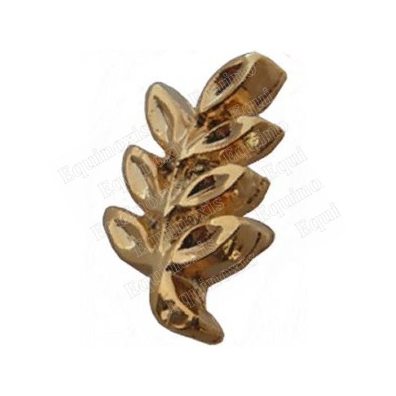 Pin's maçonnique – Branche d'acacia – MM