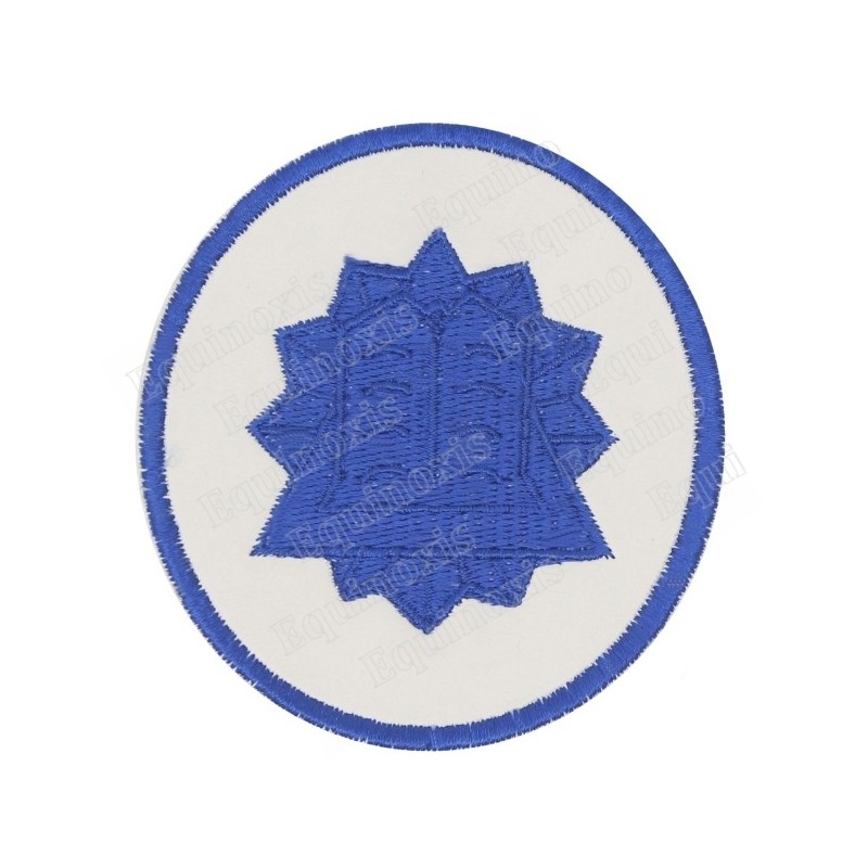 Badge / Macaron GLNF – Petite tenue nationale – Grand Hospitalier – Brodé machine