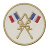 Badge / Macaron GLNF – Grande tenue nationale – Passé Grand Porte-Etendard – Brodé machine