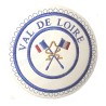 Badge / Macaron GLNF – Petite tenue provinciale – Passé Grand Porte-Etendard – Val de Loire – Brodé machine
