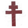Croix patriarcale à coudre - 4 cm